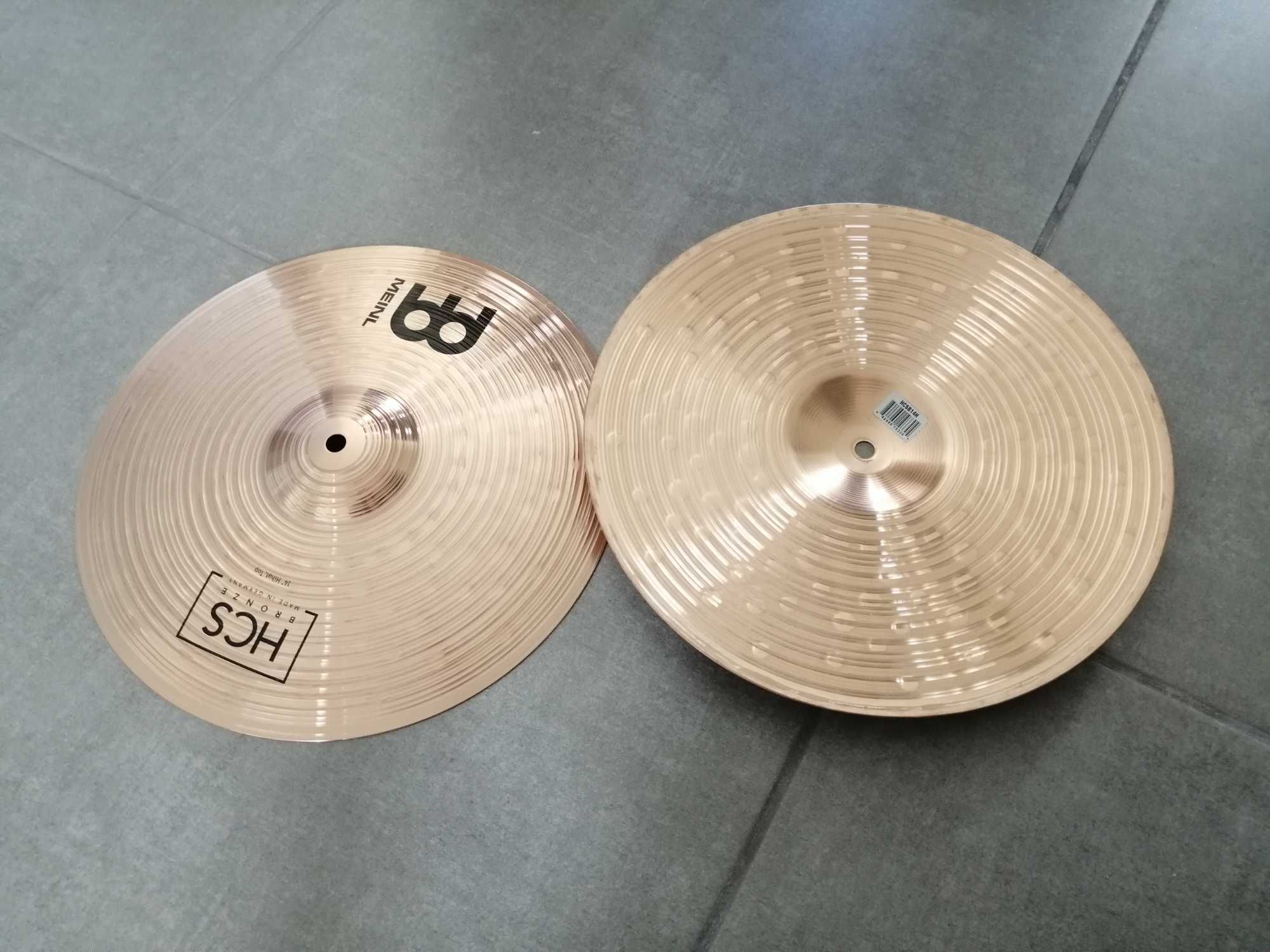 Pratos de choque e ride meinl