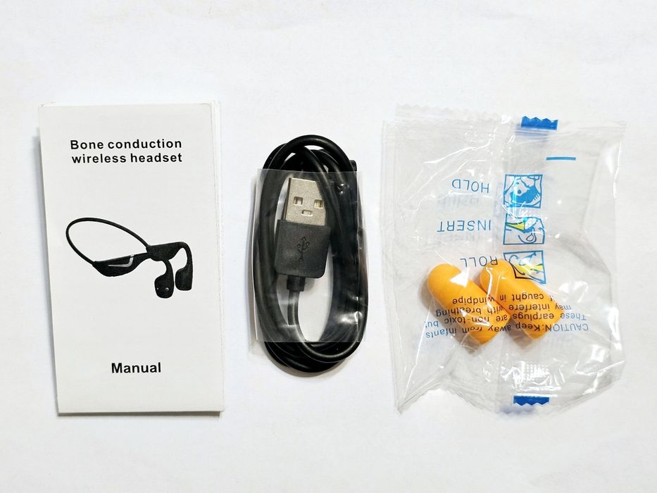 Спортивні навушники Bone Conduction DV68 з RGB