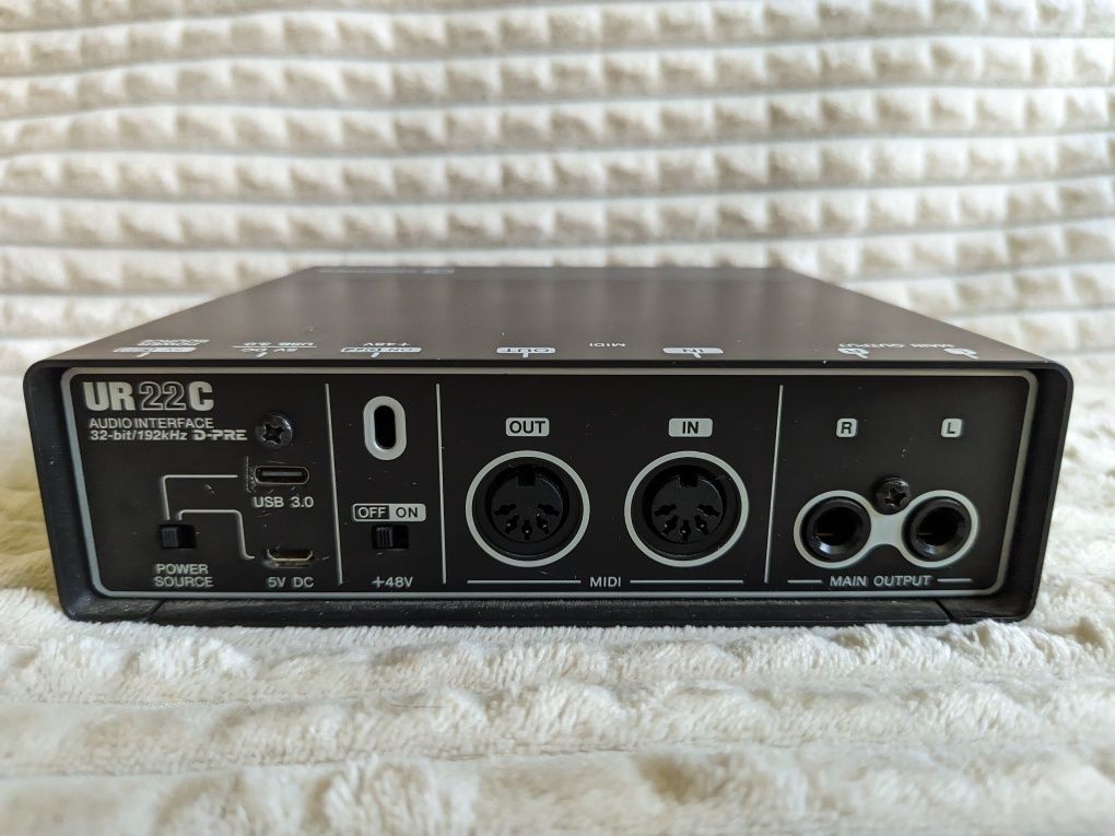 Звукова карта Steinberg UR22C 32bit/192kHz аудіоінтерфейс