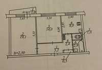 2к квартира на Сокол 1