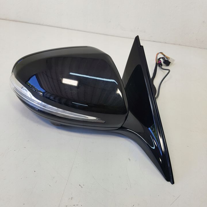 LUSTERKO PRAWE MERCEDES S W222 KAMERA 360 18+1 PIN 197 LAK ORYGINAL DEMONTAZ UK
