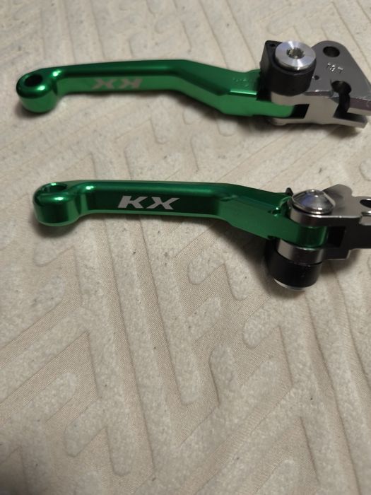 Manetes de embreagem para motocicleta, em alumínio, compatíveis com Ka