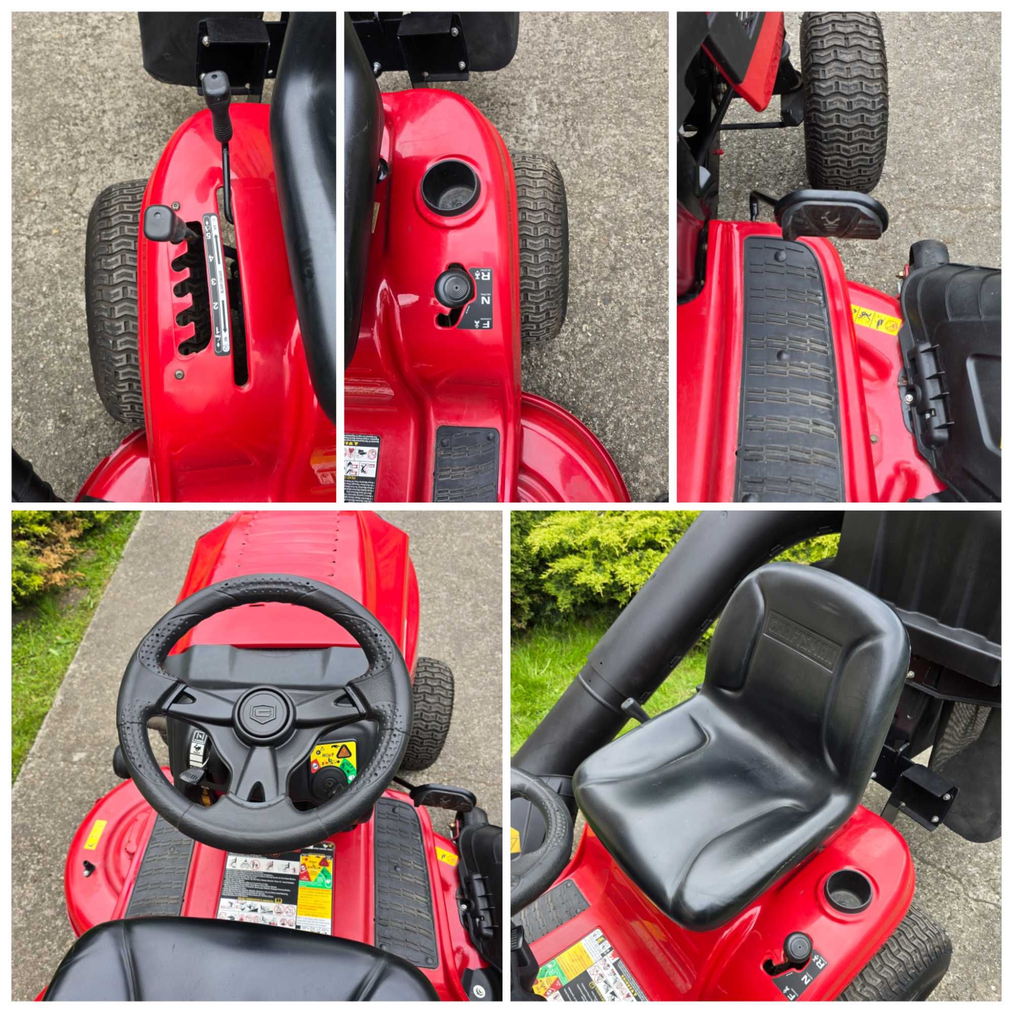 Traktorek kosiarka Craftsman Husqvarna 19KM B&S pompa Automat JAK NOWY