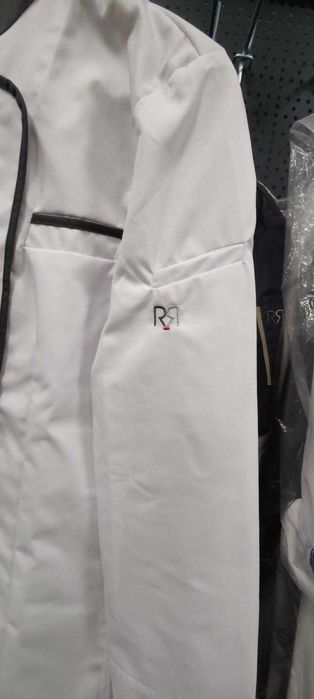 WYPRZEDAŻ EKSPOZYCJI Bluza kucharska biała Robur EXPRESSION S, M, nowa