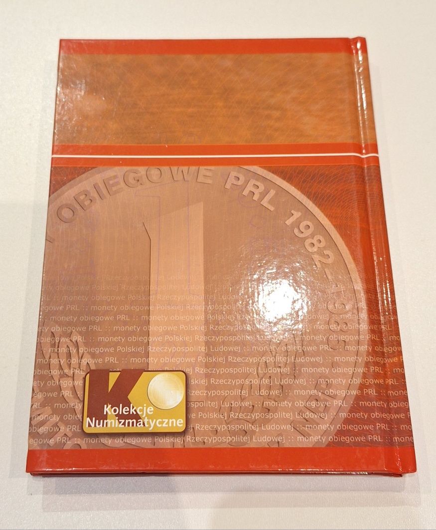 Album na monety obiegowe PRL, 1982 - 1985  klaser kolekcjonerski