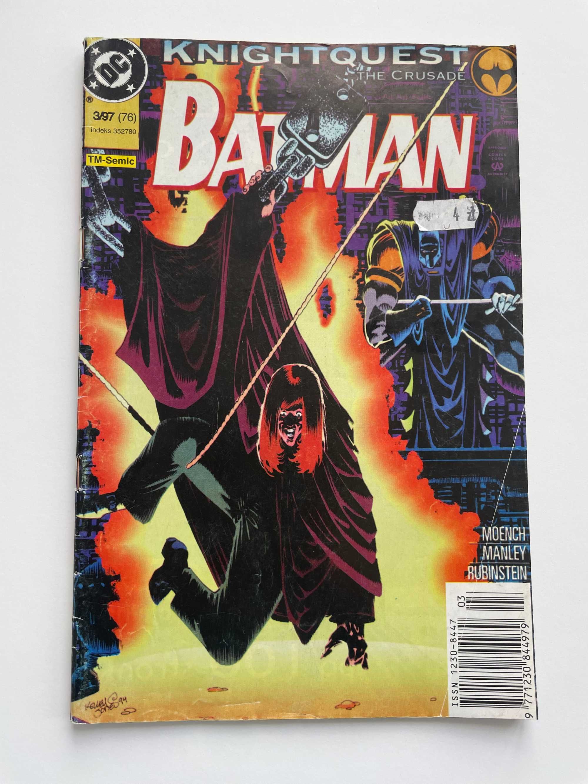 Komiks DC Batman lata 90, nr 3/97