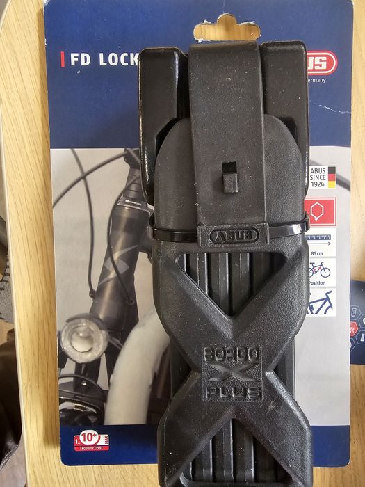 Abus bordo plus   zapiecie rowerowe zabezpieczenie