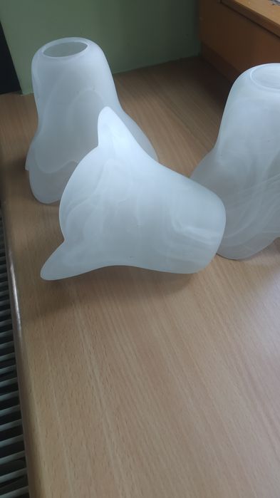 Klosze mleczne do lampy