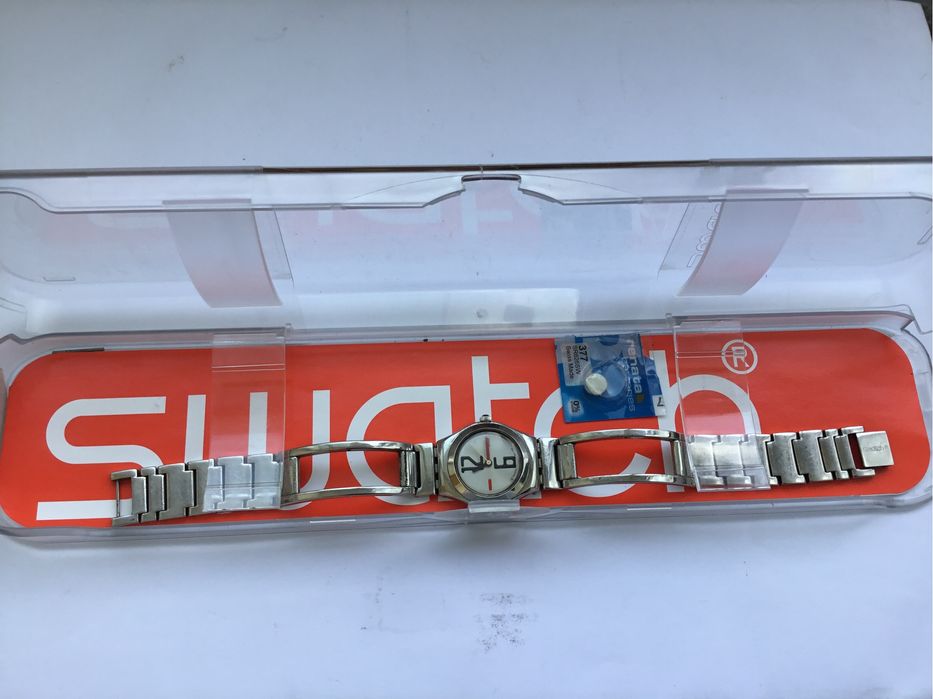 Часы наручные женские SWATCH Irony, кварц, с браслетом (Швейцария)