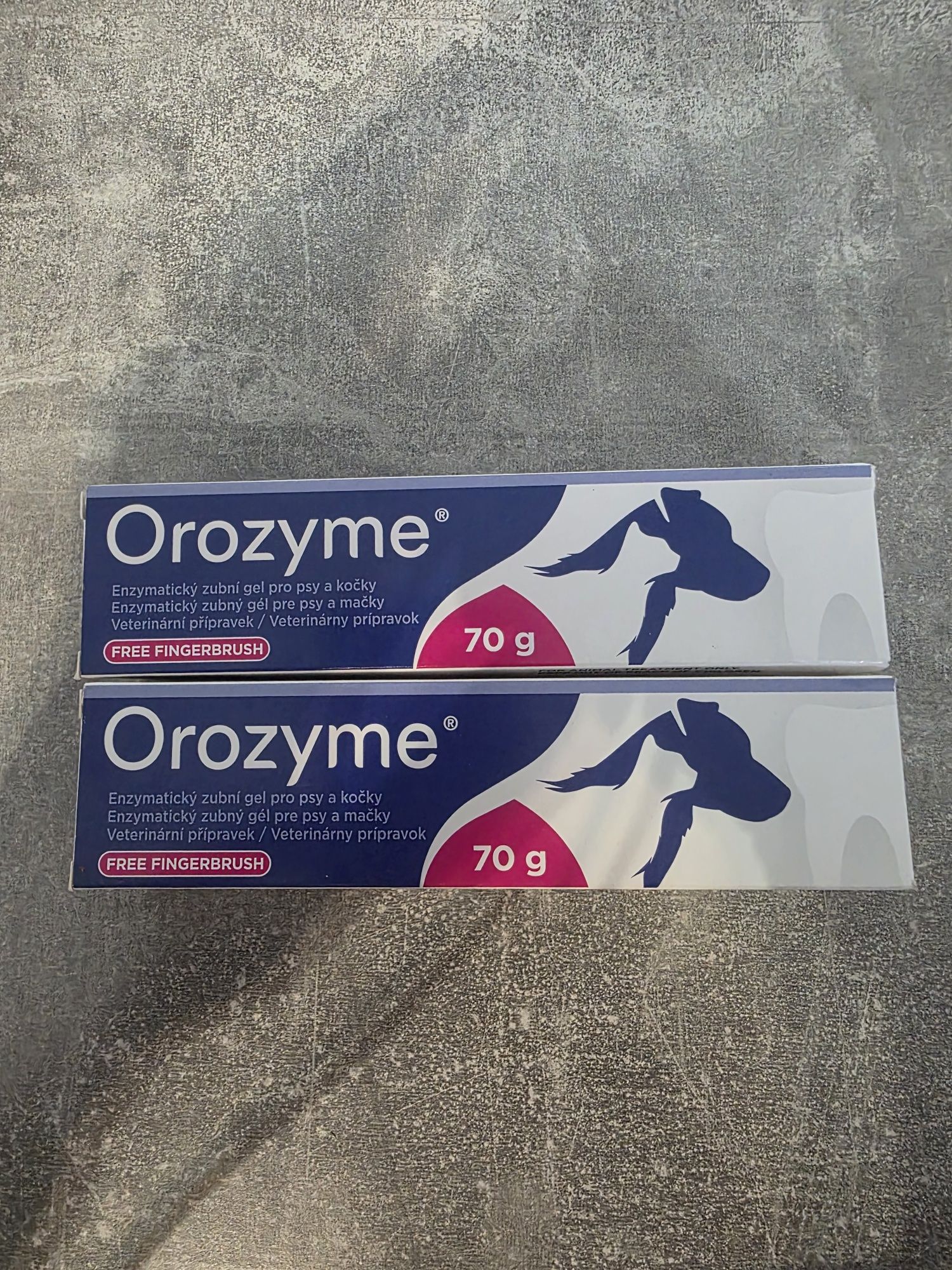 Orozyme - żel dentystyczny dla psów i kotów 2 sztuki