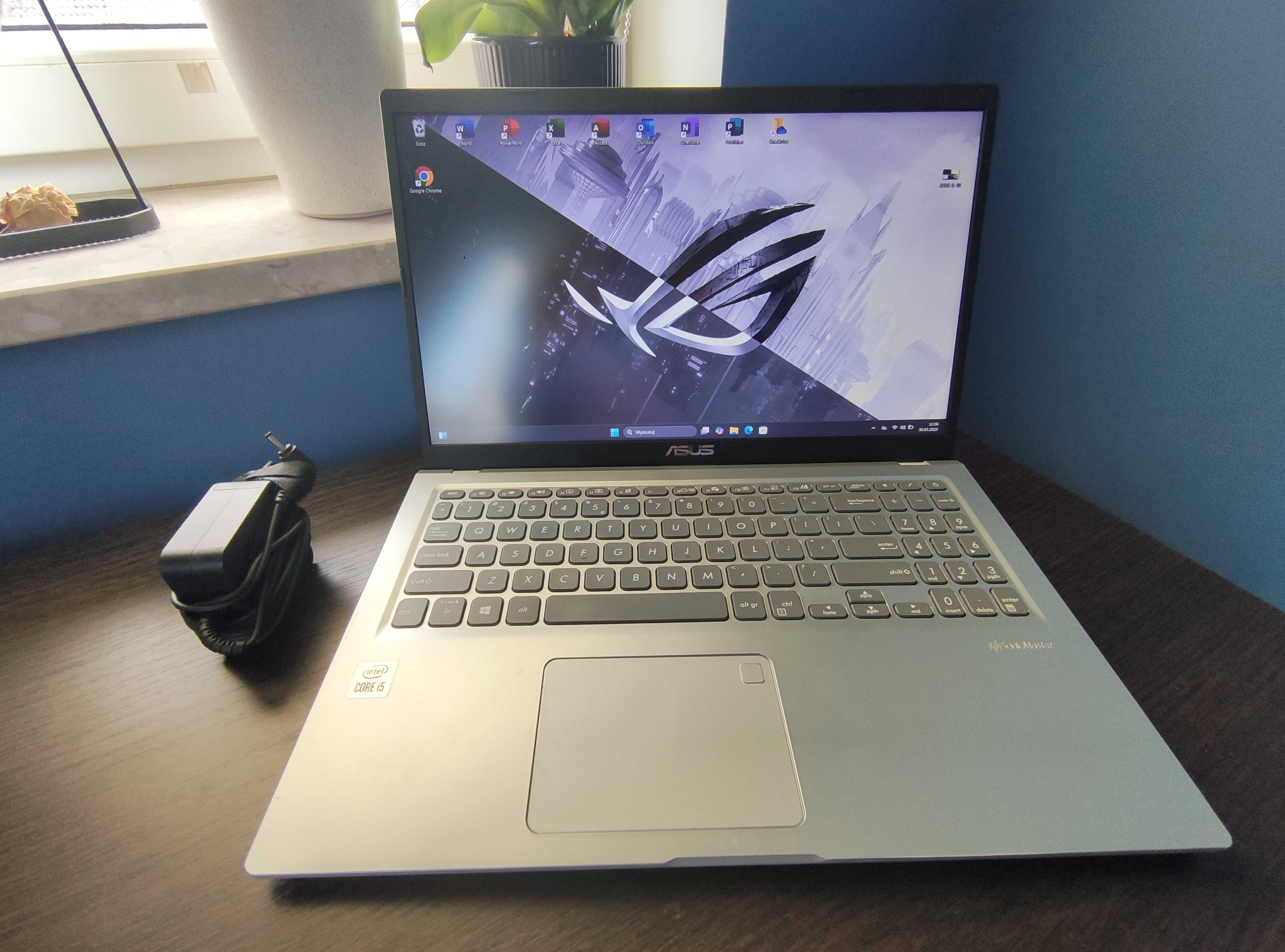 Laptop Asus x515ja I5 10 gen 8GB 256 SSD m2 15.6 cala 1920 x 1080 IPS