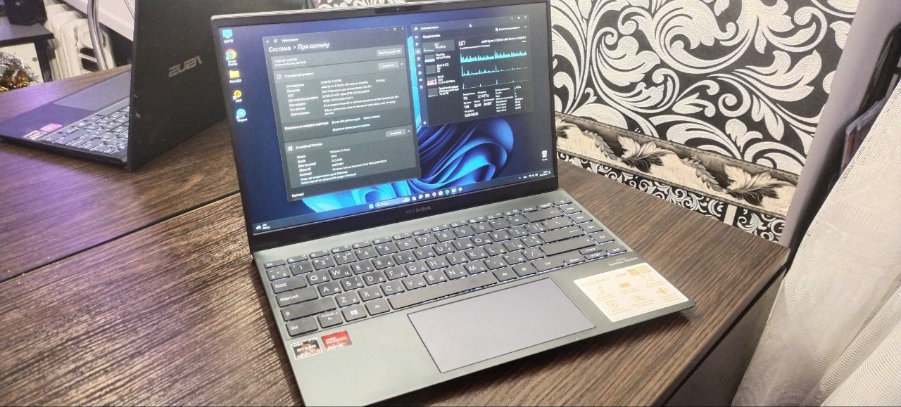 Ноутбук Asus Zenbook 14 AMD 5 5500U 16GB 512GB IPS