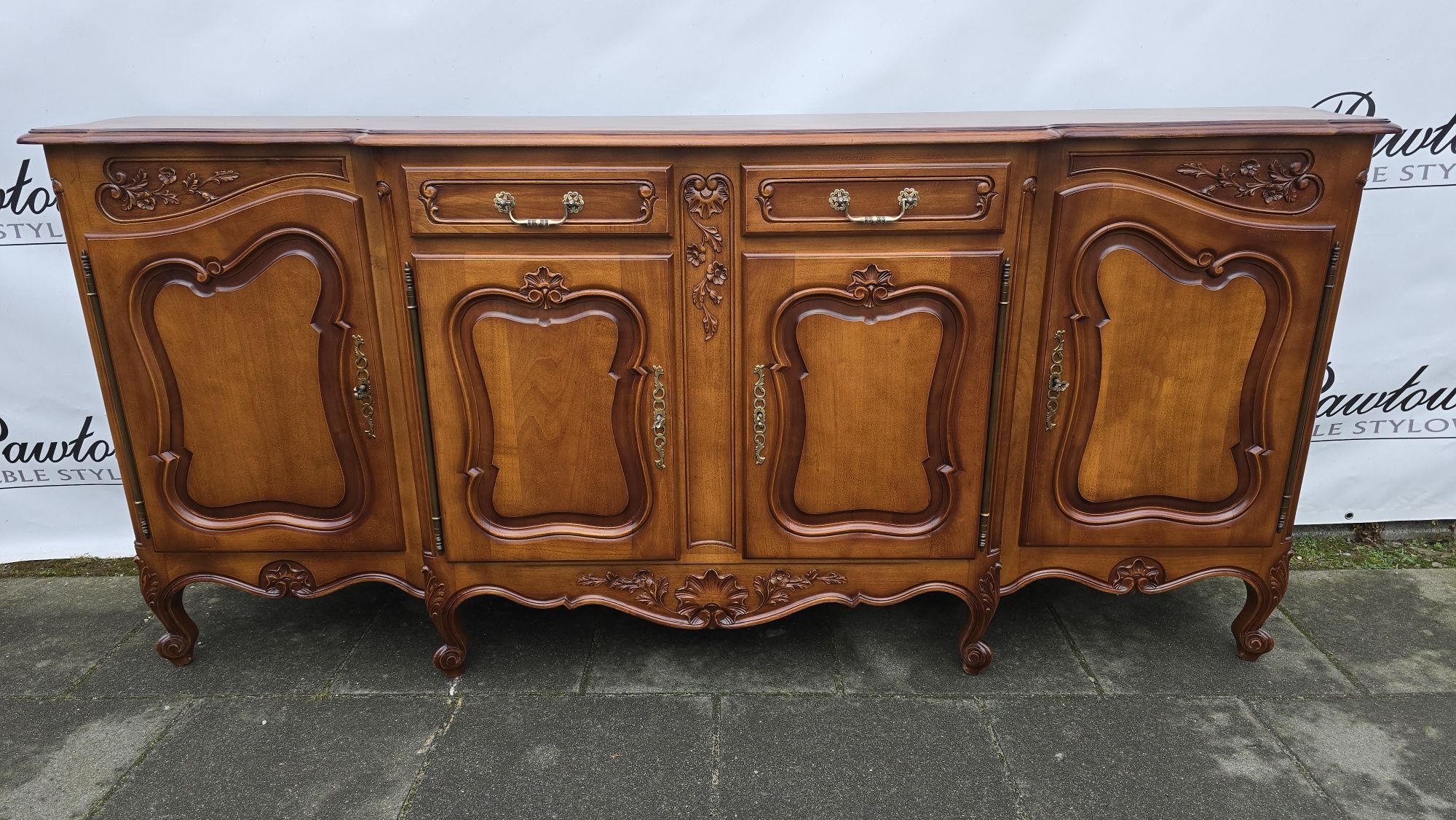 Komoda stylowa Ludwik Chippendale