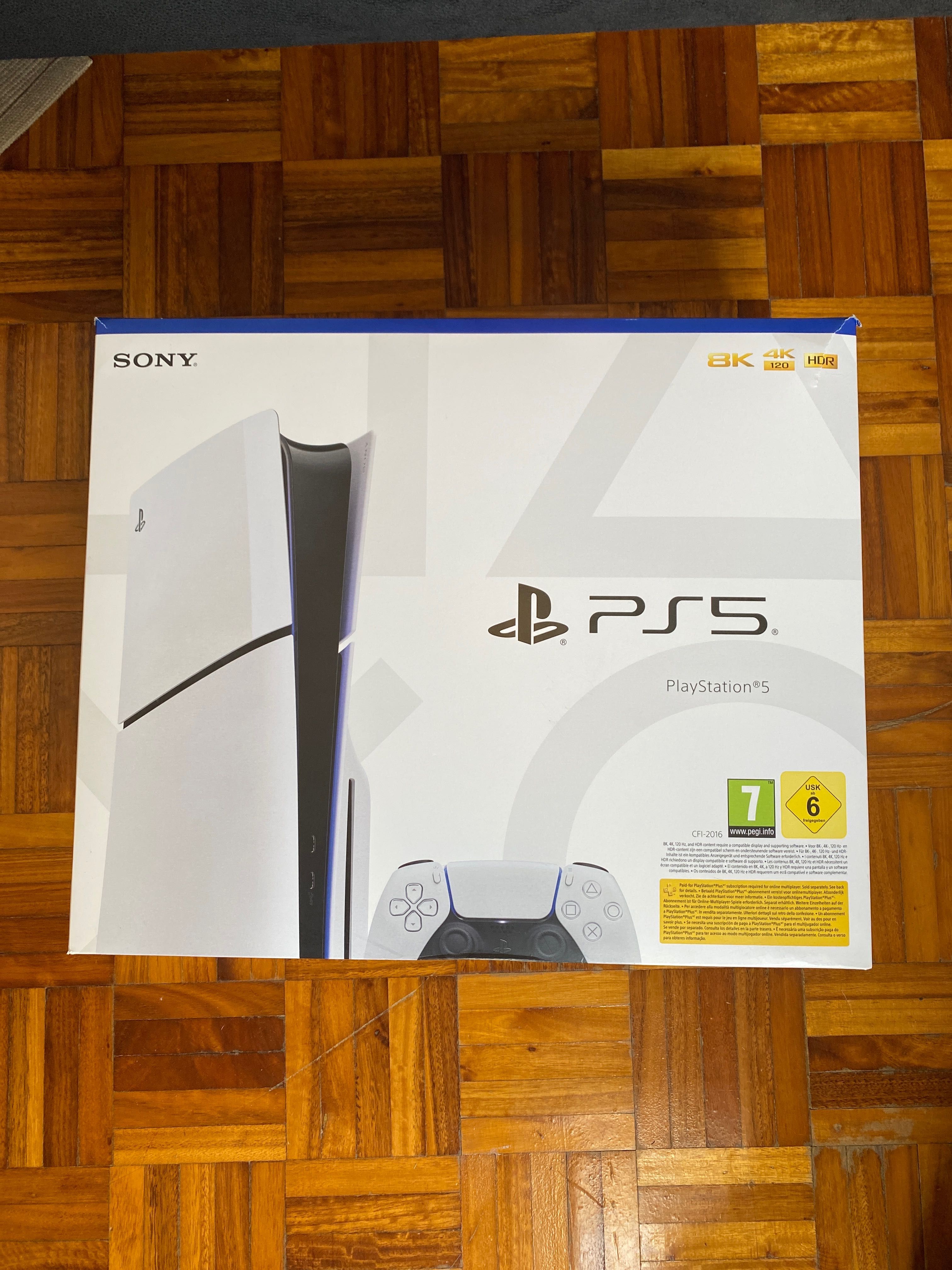 playstation 5 nova nunca utilizada