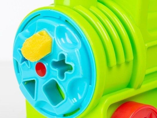 Fisher Price Pociąg masa plastyczna 3 kol.