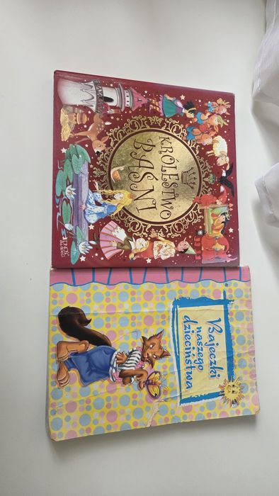 Zestaw 2 książek dla dzieci Baśnie i Bajki