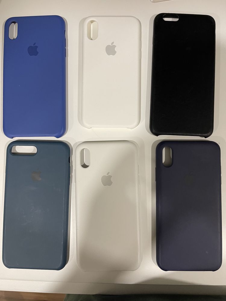 Capas para iPhone XS, XS MAX, 6S PLUS (PELE), 8 PLUS