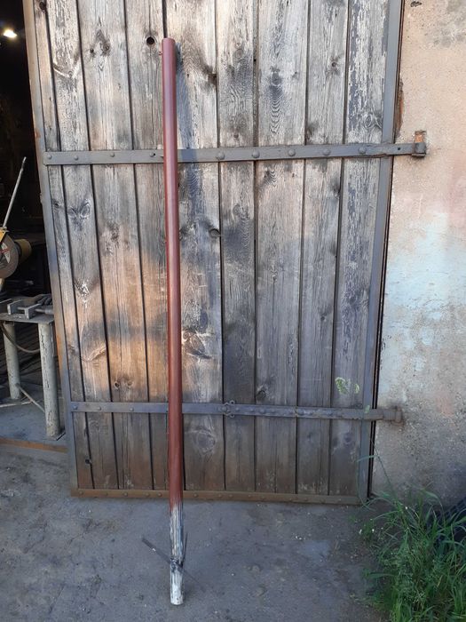 słupki ogrodzeniowe 4mm ścianka ( montaż )