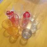 12 szklanek na napoje coca cola frugo