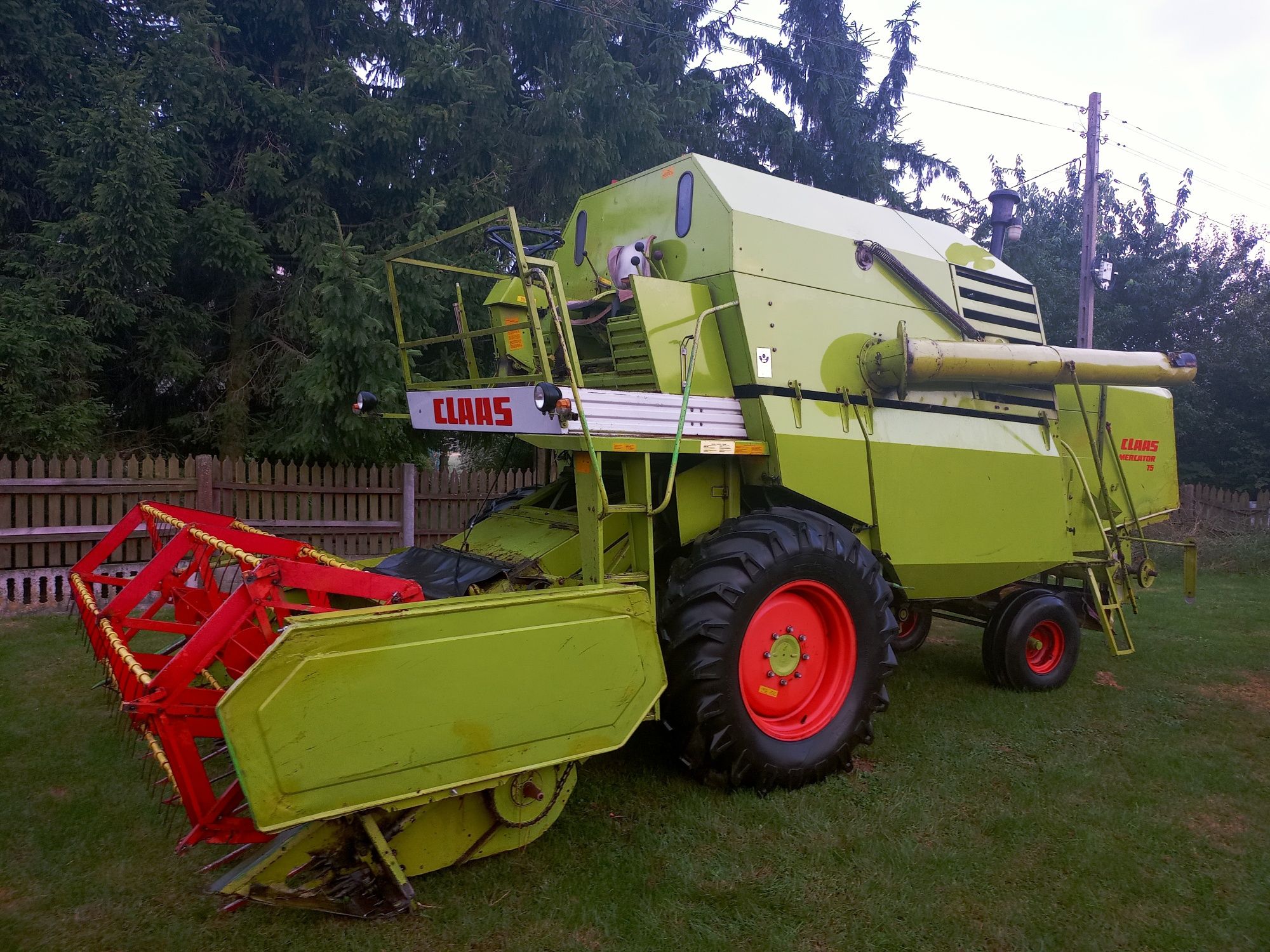 Claas Mercator 75 sieczkarnia 6-cio cylindrowy Perkins