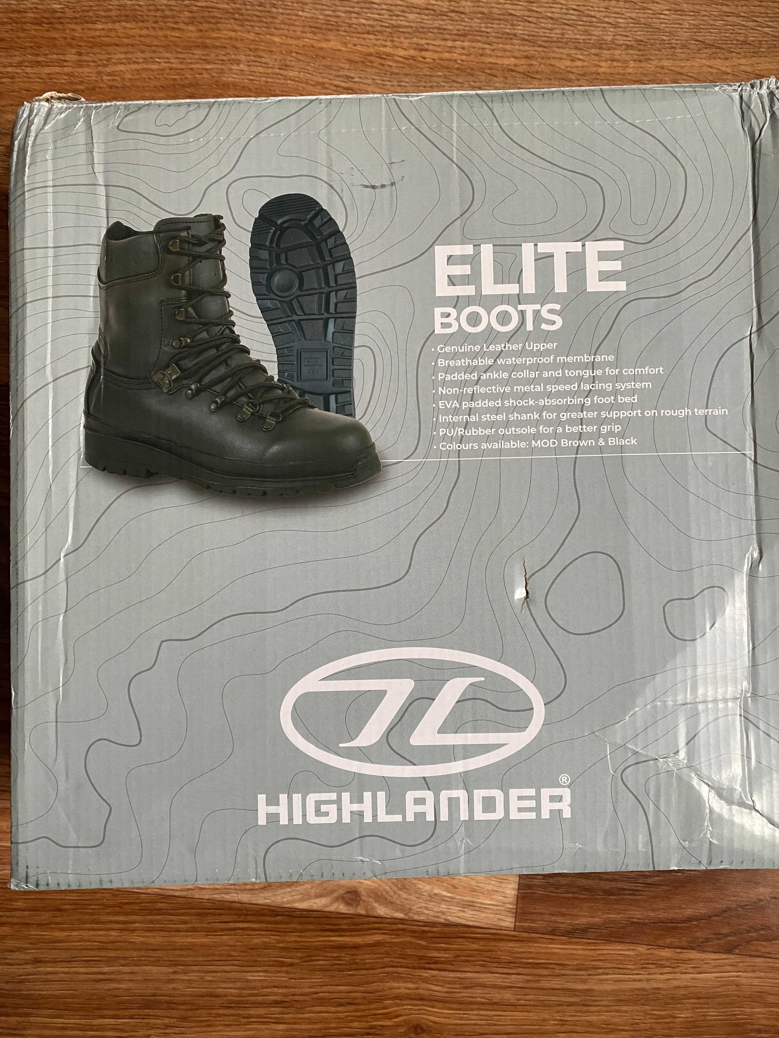 Черевики (ботинки) військові highlander elit boots