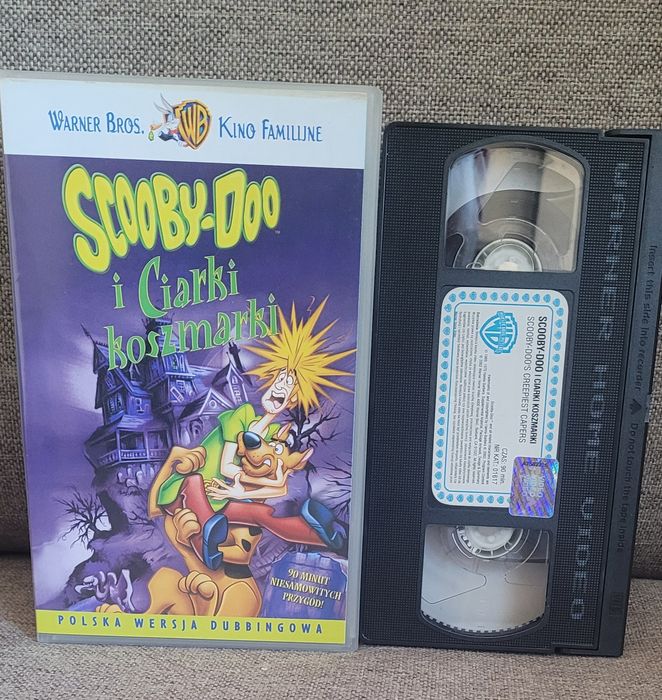 Scooby-Doo kaseta vhs