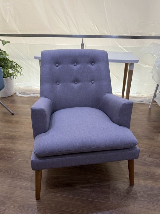 Cadeirão em cinzento