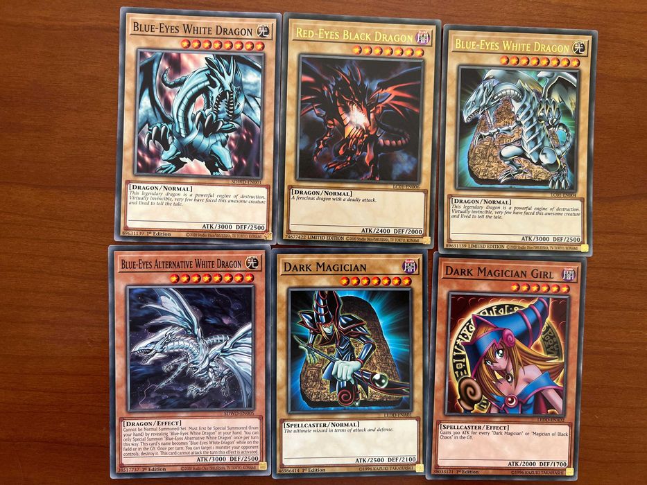 Cartas Yugioh - Nostálgicas