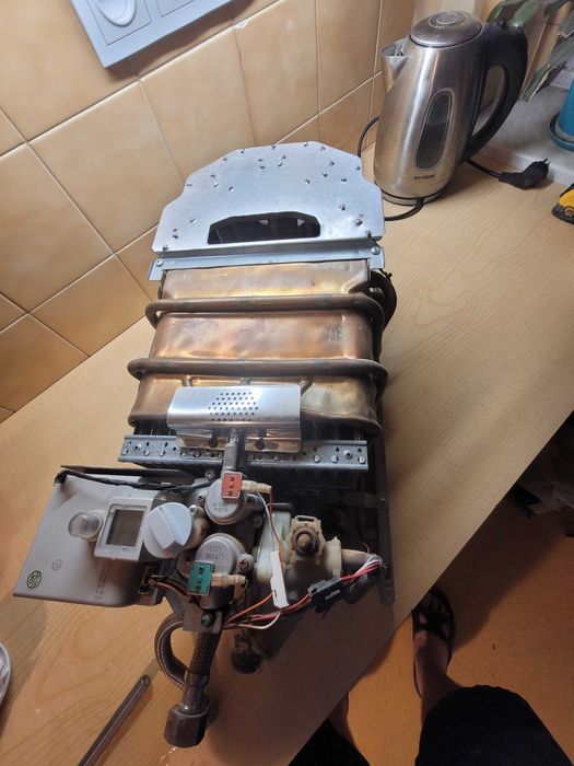 Piec gazowy Junkers na turbinie