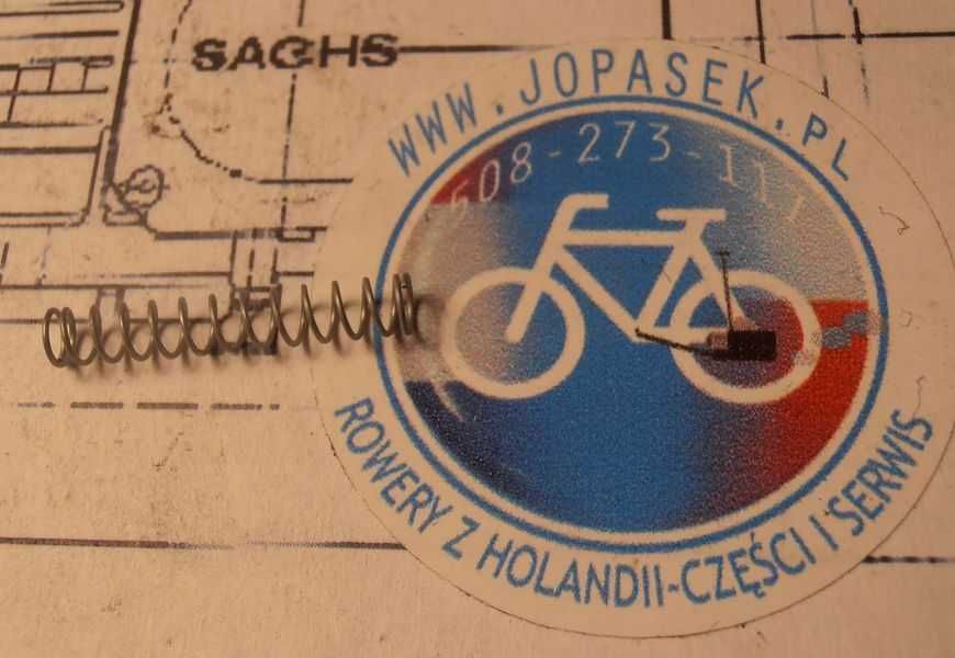 Sprężyna gaźnika - gazu- gaszenia - ssania - membrany Sachs301 SPARTA