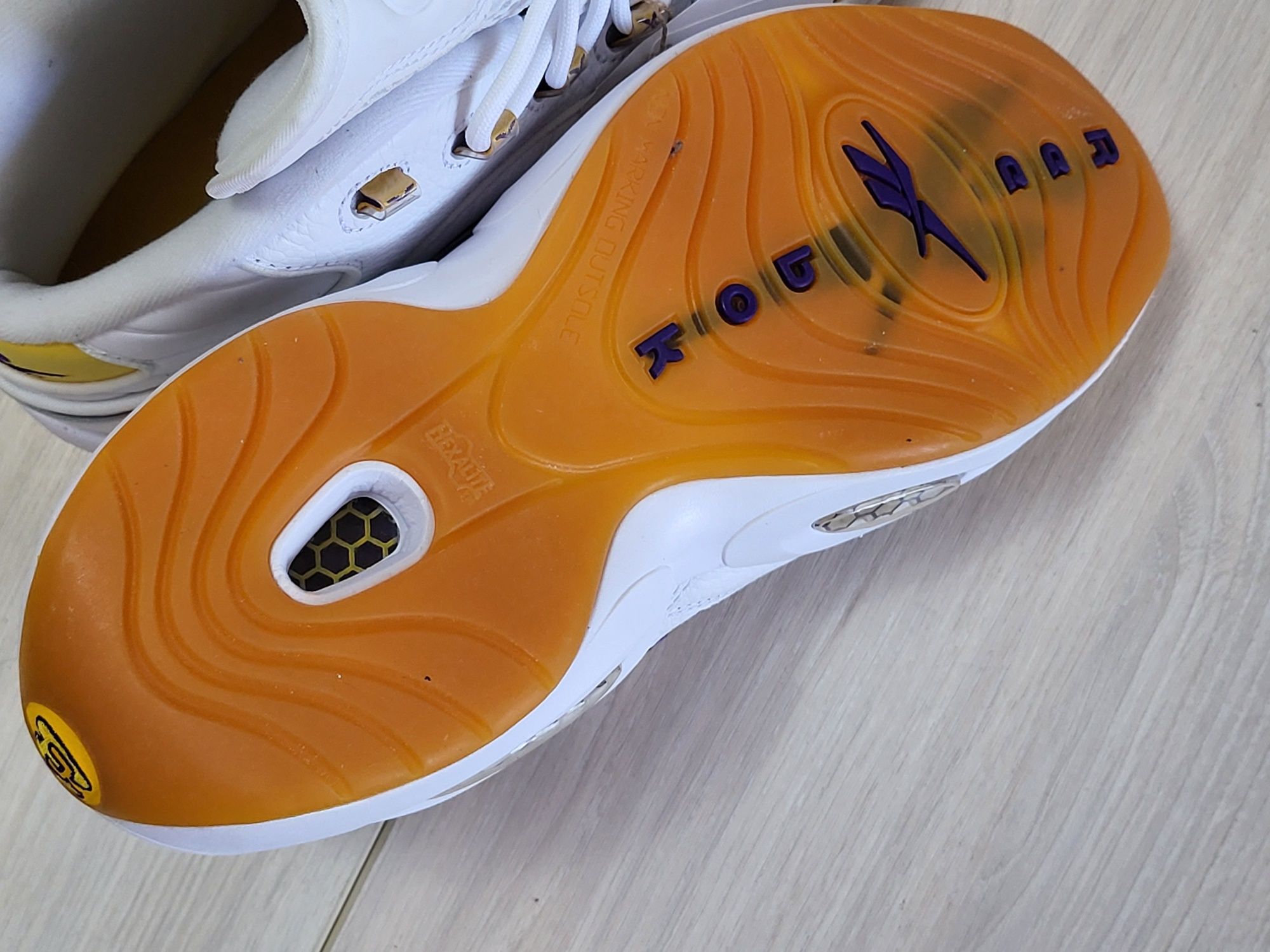 Нові чоловічі баскетбольні кросівки Reebok The Question DMX Iverson