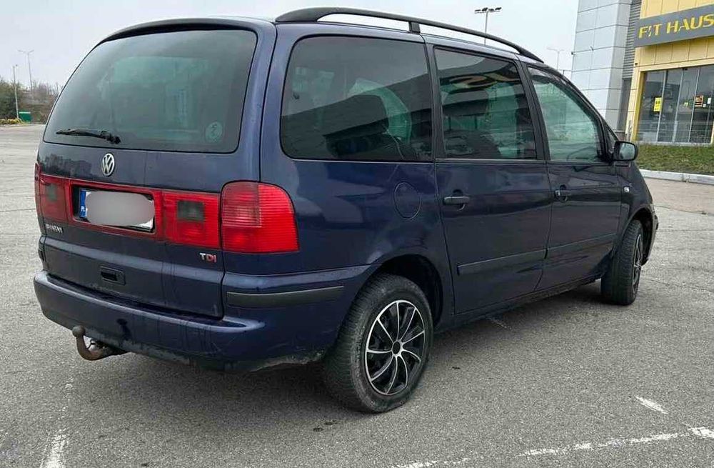 Volkswagen sharan 1.9 tdi 130 сил для ЗСУ та соу військовим