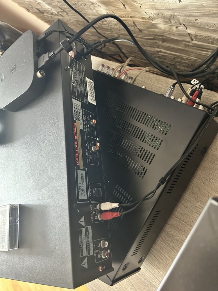 Nagrywarka pioneer pdr-509 cd, cd-r, cd-rw