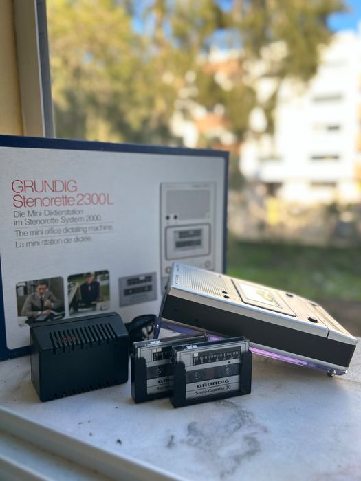 Gravador Stenorette 2300L