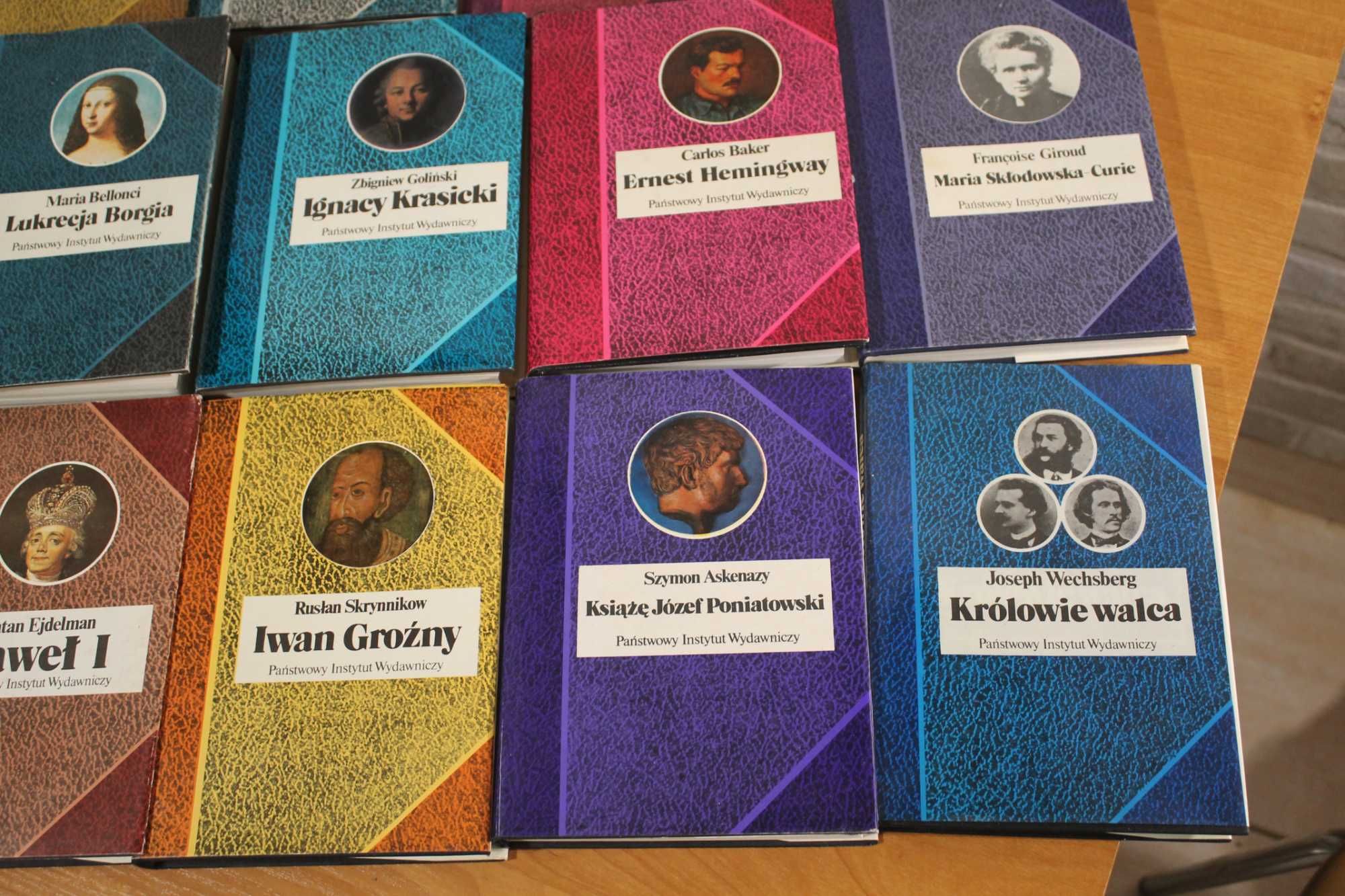12x Biografie sławnych ludzi PIW