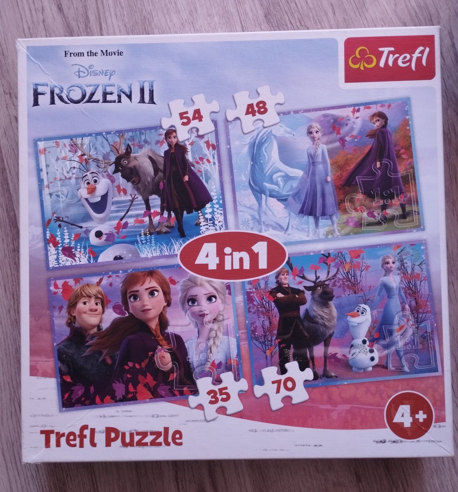 Puzzle 4+ Frozen II