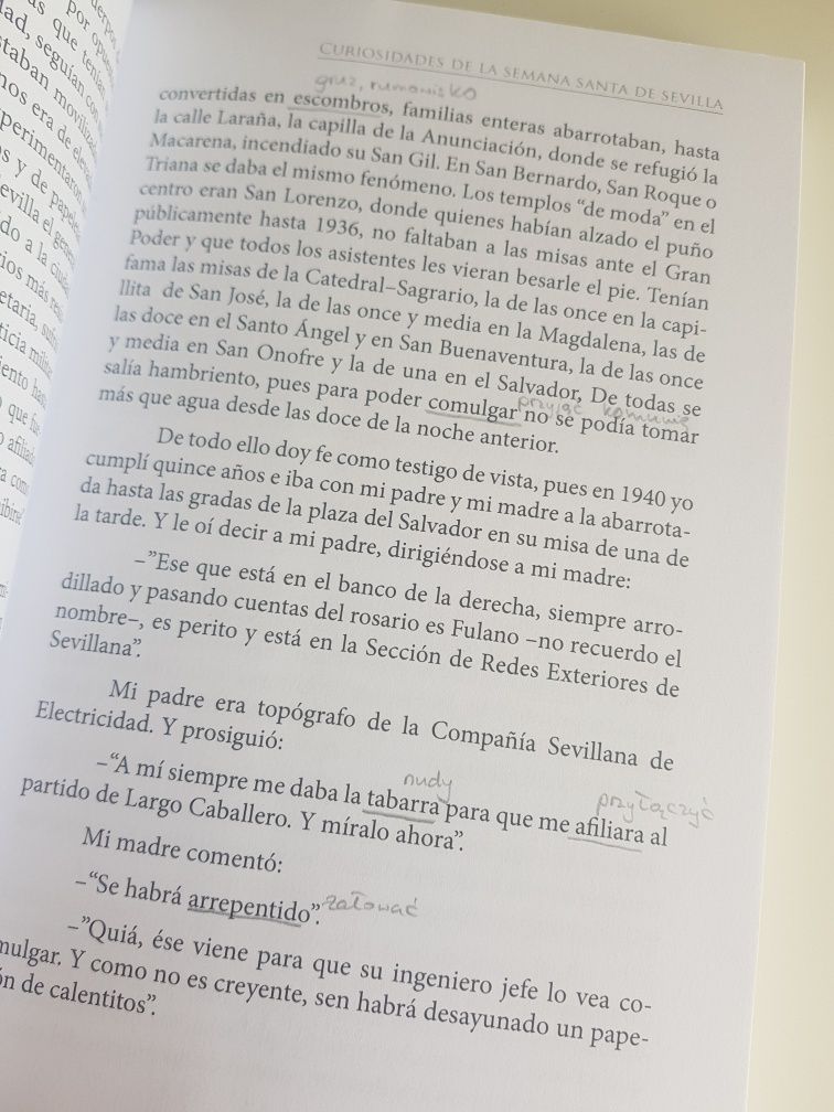 Curiosidades de la Semana Santa de Sevilla hiszpański