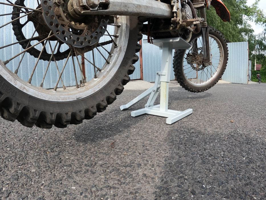 Podnośnik serwisowy motocyklowy stojak kross mocowanie koła cross