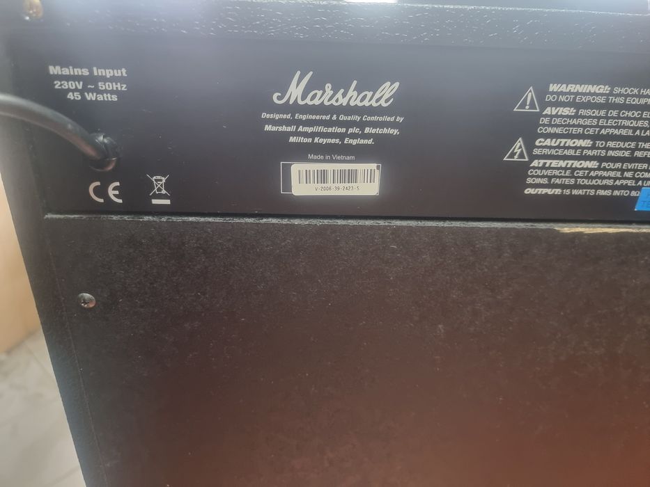 Marshall mg15dfx piec wzmacniacz gitarowy