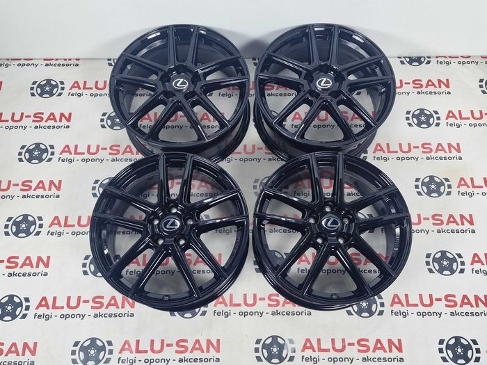 NOWE alufelgi LEXUS 18" 5x114,3 ES,GS,IS,RC,UX Czarny