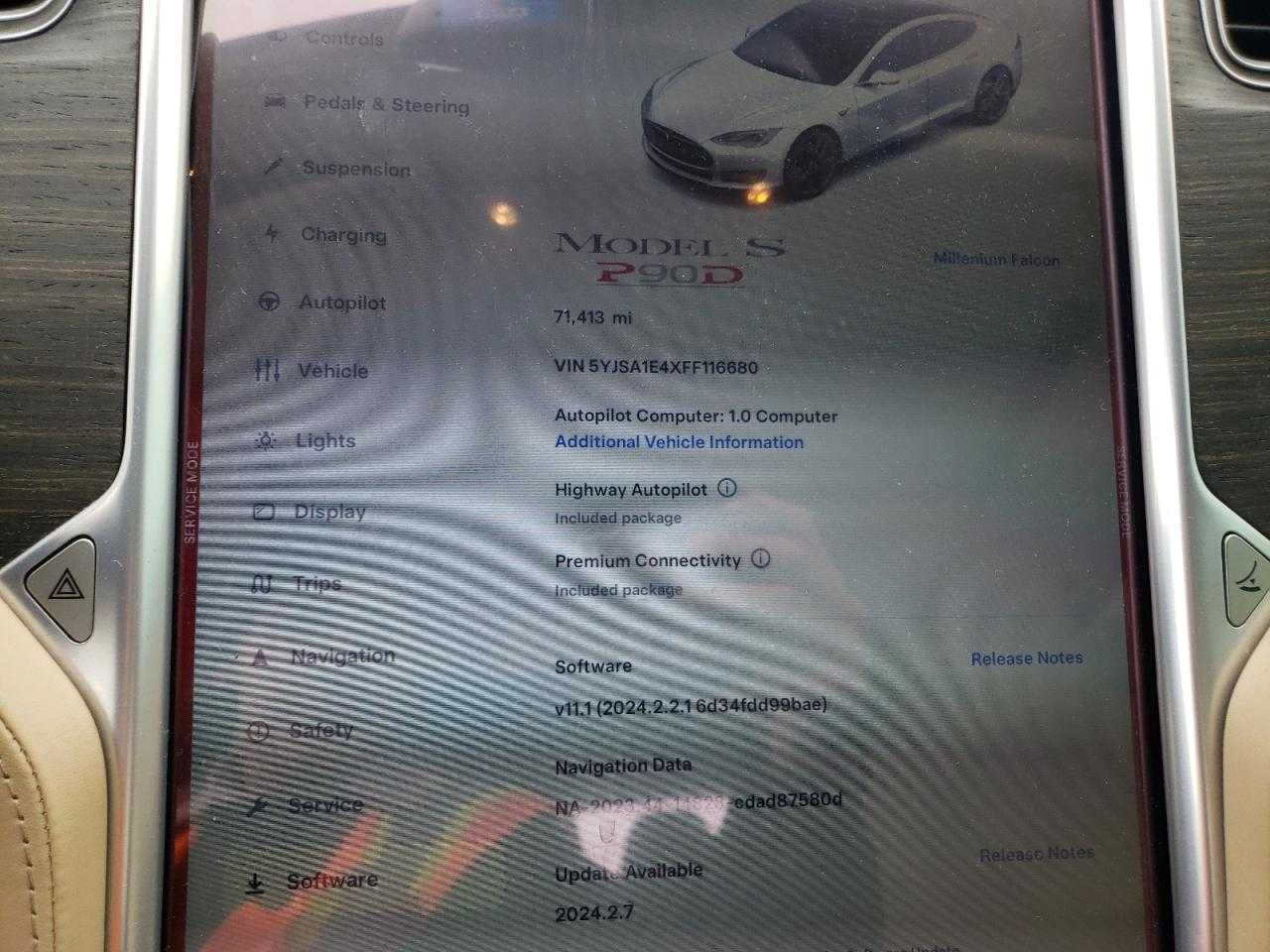 Tesla Model S 90 2015