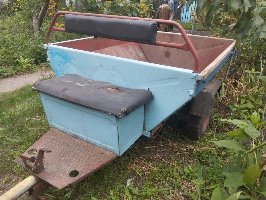 Продам причіп до мотоблока. Чудовий стан. Торг!