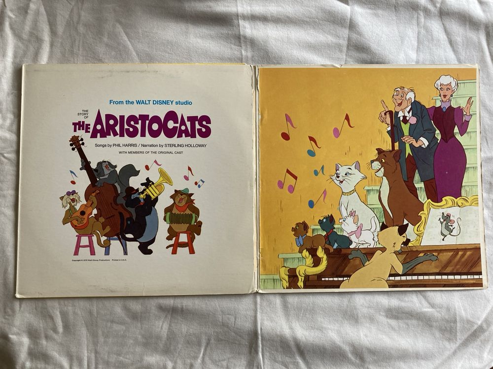 Walt Disney-The Story Of The Aristocats. LP 12”