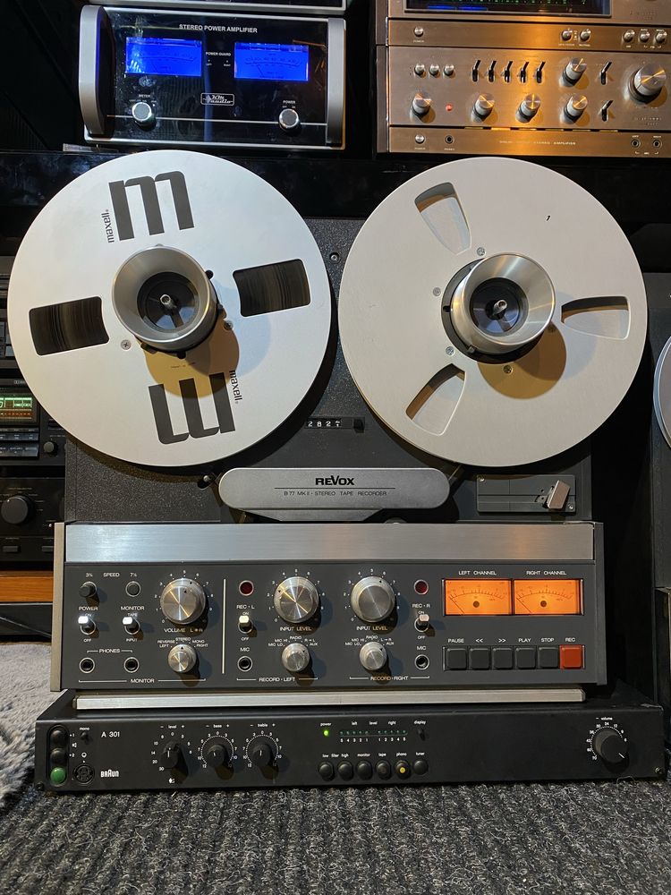 Braun A301 wzmacniacz stereo