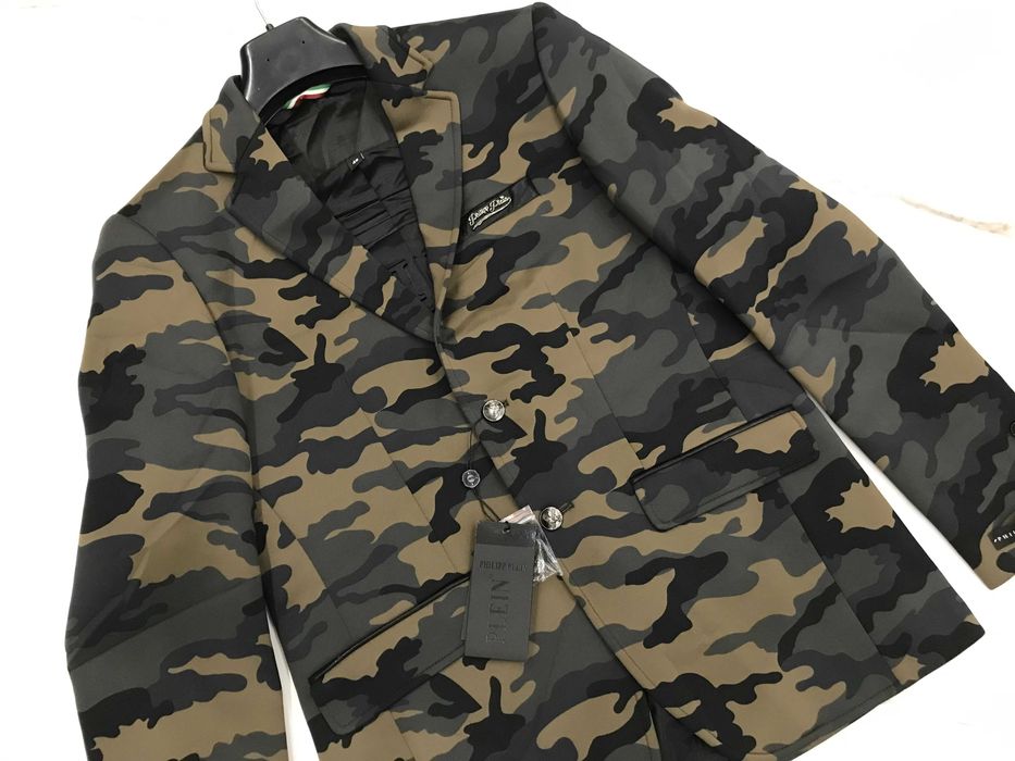 PHILIPP PLEIN marynarka moro roz. 48