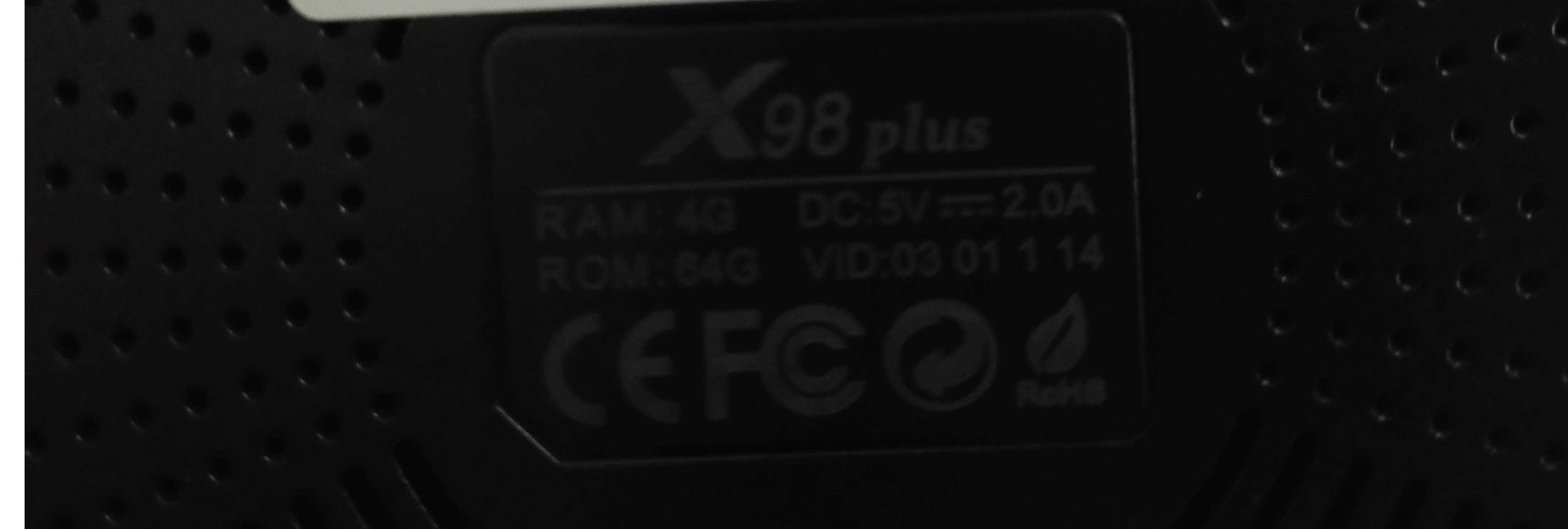 Android Box X98 Plus (4GB RAM + 64GB ROM)