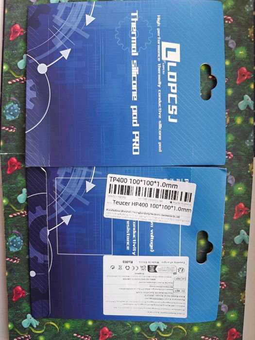 Термопрокладки JEYI 100, GELID, TISHRIC, Thermal Grizzly, термопаста