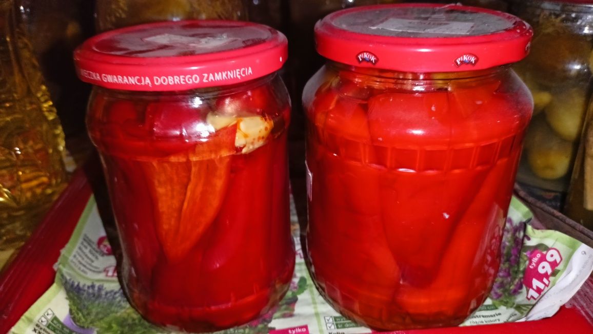 Ogórki kiszone i przetwory  z uprawy ekologicznej