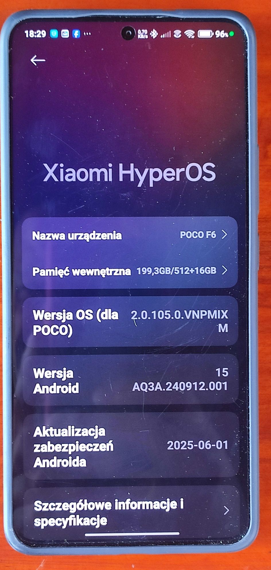 Poco f6 12/512 GB