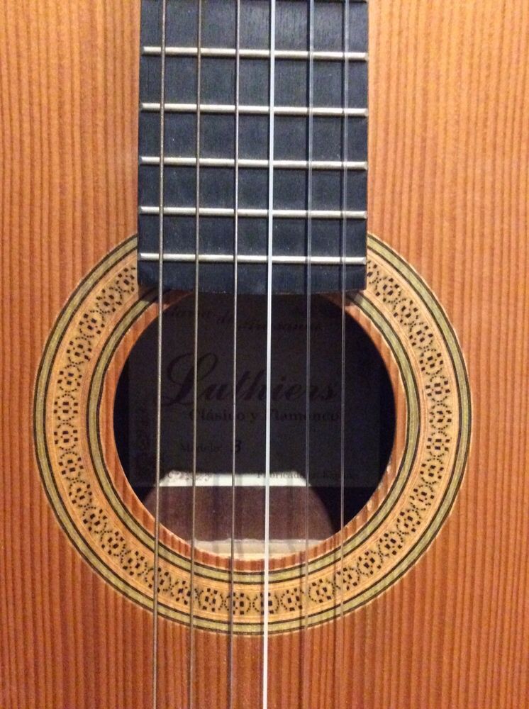 Gitara Luthiers Clasico y Flamenco Modelo 3 płyta Cedr